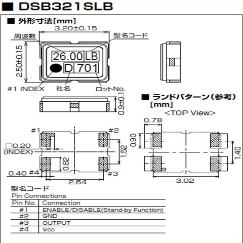 KDS晶振,3225晶振,DSB321SLB晶振