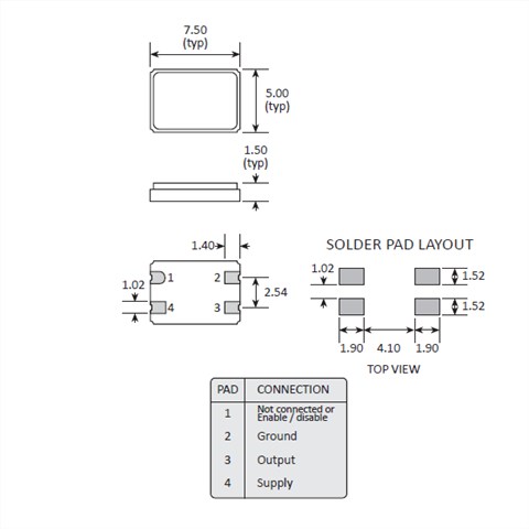 Golledge晶振,32.768K有源晶振,GHTXO晶振