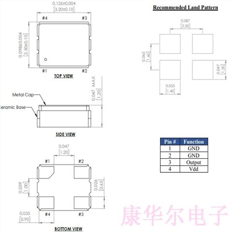 ATX-11-F-32.000MHZ-F05-T,ATX11消费电子晶振,2016有源晶振