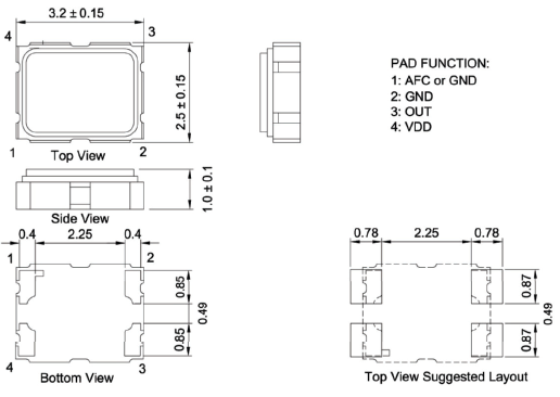 7Q 3225 OSC