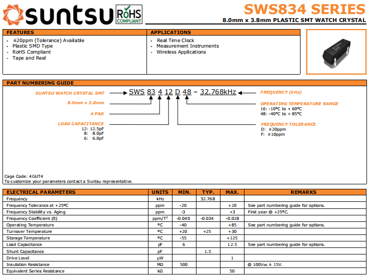 SWS834 8038