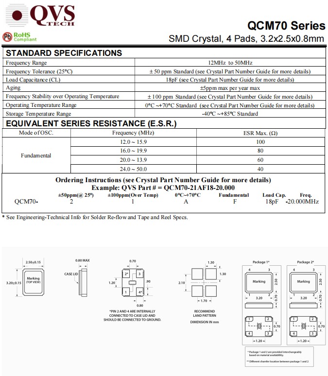 QCM70-1